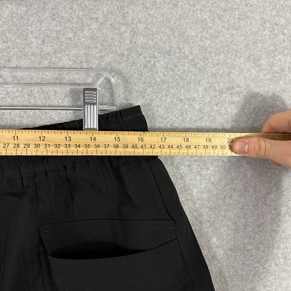 Madewell pull on cargo shorts womens large black lightweight - Picture 4 of 7